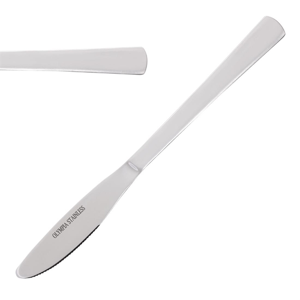 Olympia Clifton Dessert Knife St/St (Box 12)