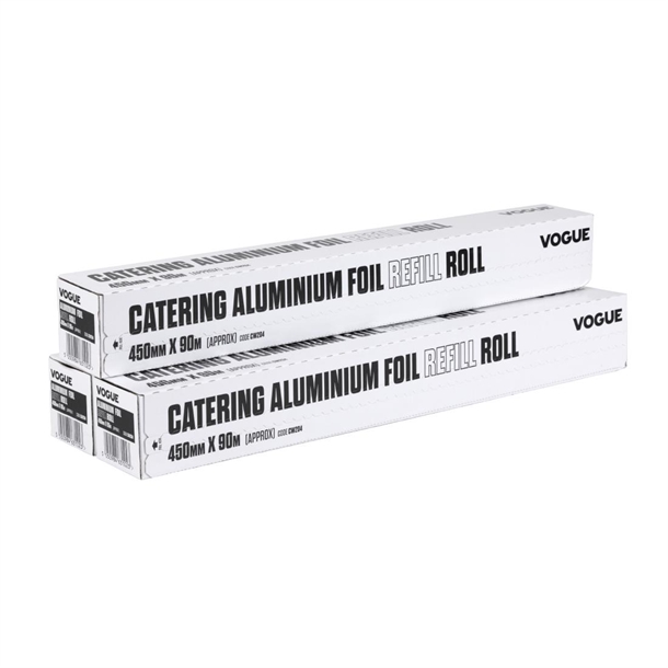 Rouleaux de papier aluminium pour distributeur Wrap450 Vogue (Lot de 3)