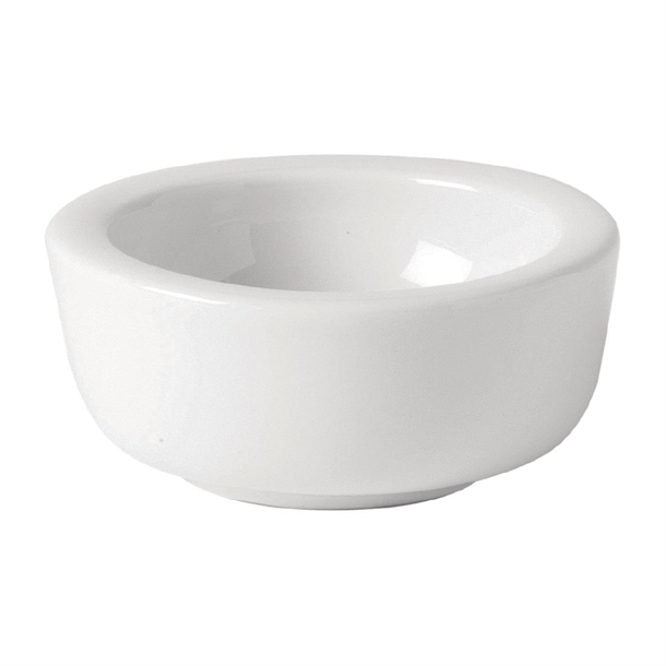 Utopia Titan Butterdosen Weiß 65mm (6 Stück)