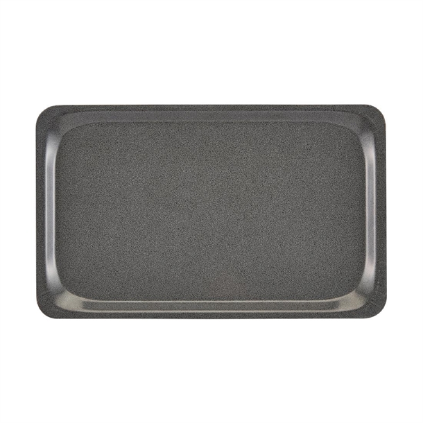 Cambro Capri Tray Charcoal Smooth Surface - 280x360mm (Pack 120) (B2B)