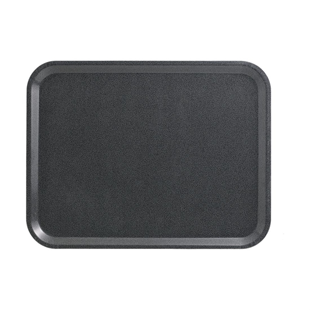 Cambro Capri Tablett Kohlefarben Glatte Oberfläche 340x460mm