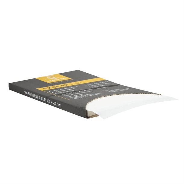 Matfer Bourgeat Exopap Baking Paper 600 x 400mm (500 Pack) - CX520