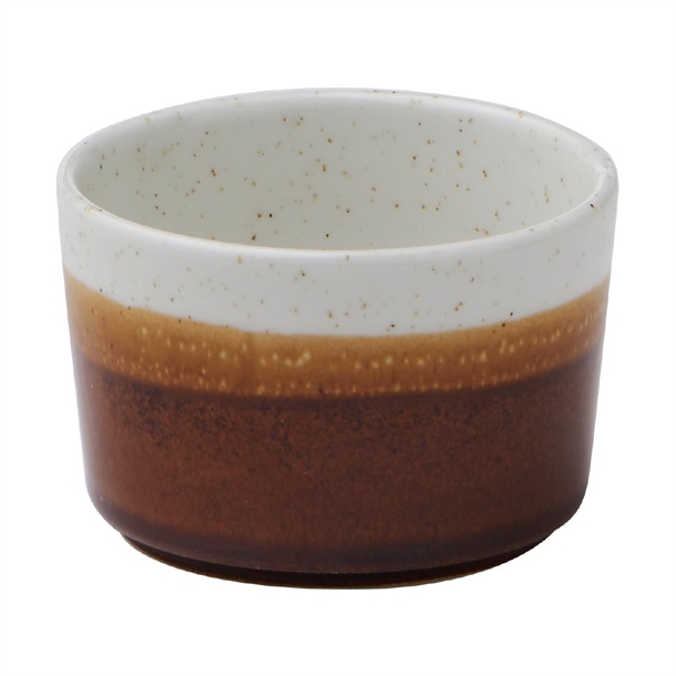 Siena Barley White Nourish Straight Sided Small Bowl 8oz (Box 12) (Direct)