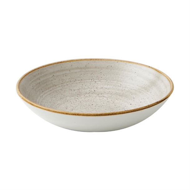 Churchill Stonecast Raw Coupe-Schüsseln, grau, 184mm (12 Stück)