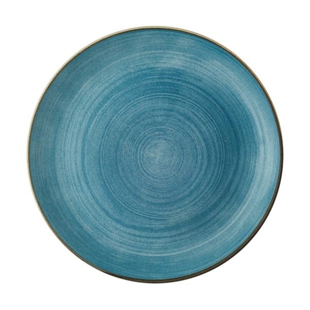 Churchill Stonecast Raw Evolve Coupe-Teller, Blaugrün, 285mm, (12 Stück)