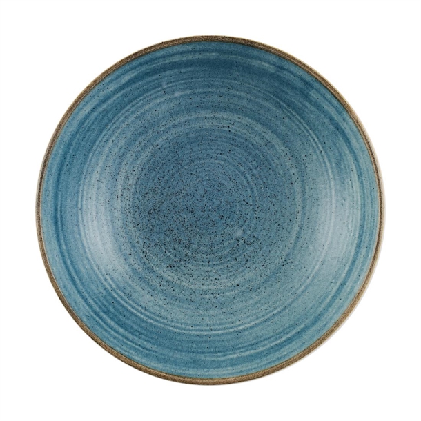 Churchill Stonecast Raw Coupe-Schüsseln, Blaugrün, 184mm (12 Stück)