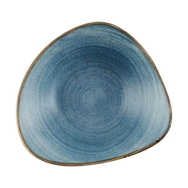Churchill Stonecast Raw Lotus Schalen, Blaugrün, 178mm (12 Stück)