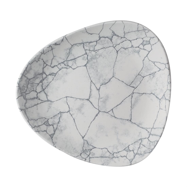 Churchill Studio Prints Kintsugi-Lotusteller, perlgrau, 254mm, (12 Stück)