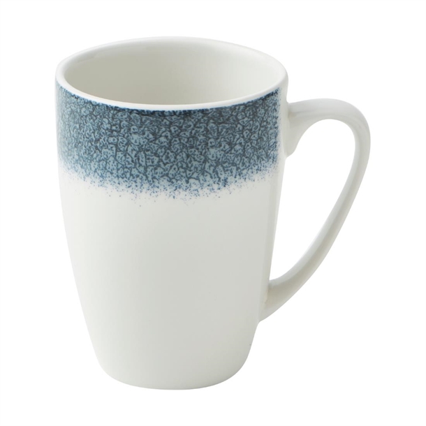 Churchill Raku Topaz Blue Profile Mug 12oz (Box 12) (Direct)