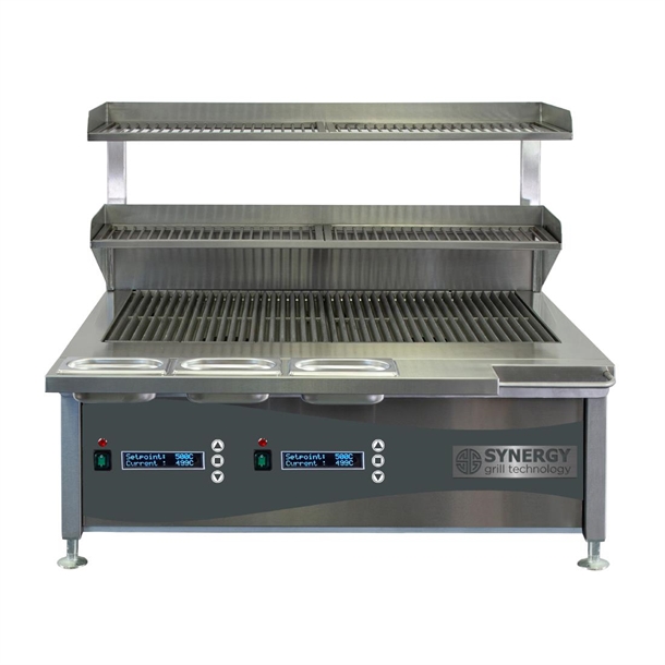 Synergy ST900DE Trilogy Deep Grill Garnish Rail & Slow Cook Shelf Elec (B2B)