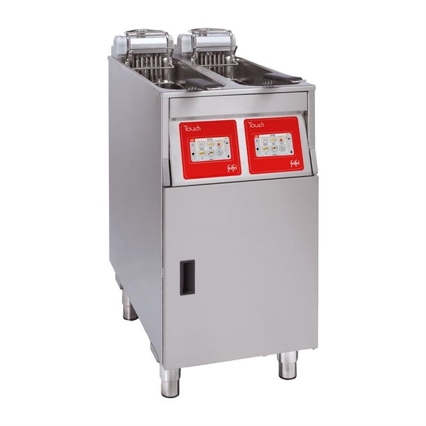 FriFri Touch 422 Electric Freestanding Twin Tank Fryer 2Baskets 2x9kW (B2B)