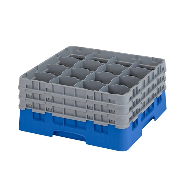 Cambro Camrack Blue 16 Compartments - 197mm (B2B)