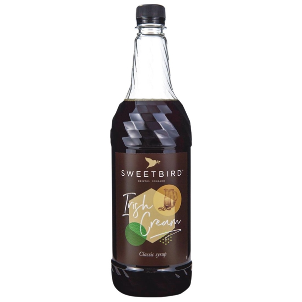 Sweetbird Irish Cream Classic Syrup (1Ltr Bottle)