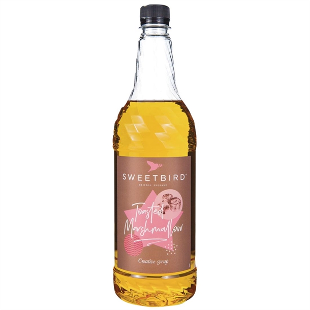 Sweetbird Toasted Marshmallow Creative Syrup (1Ltr Bottle)