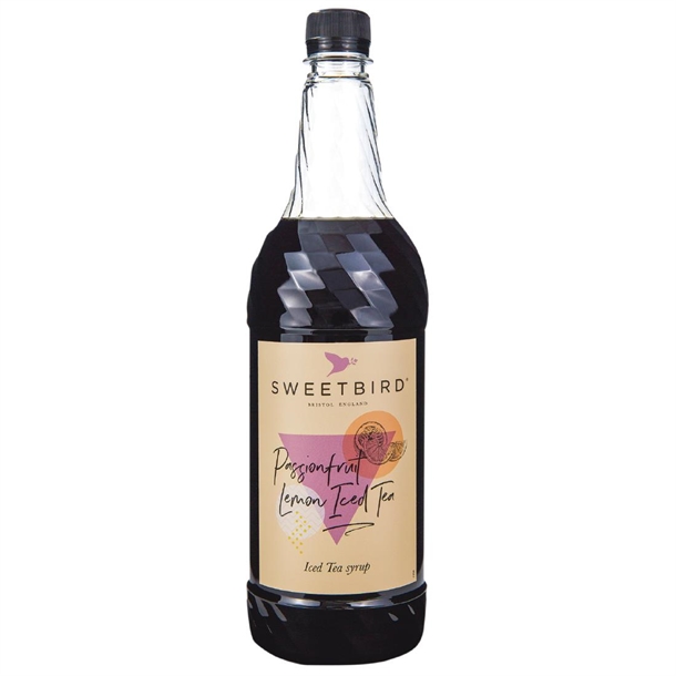 Sweetbird Passionfruit & Lemon Iced Tea Syrup (1Ltr Bottle)