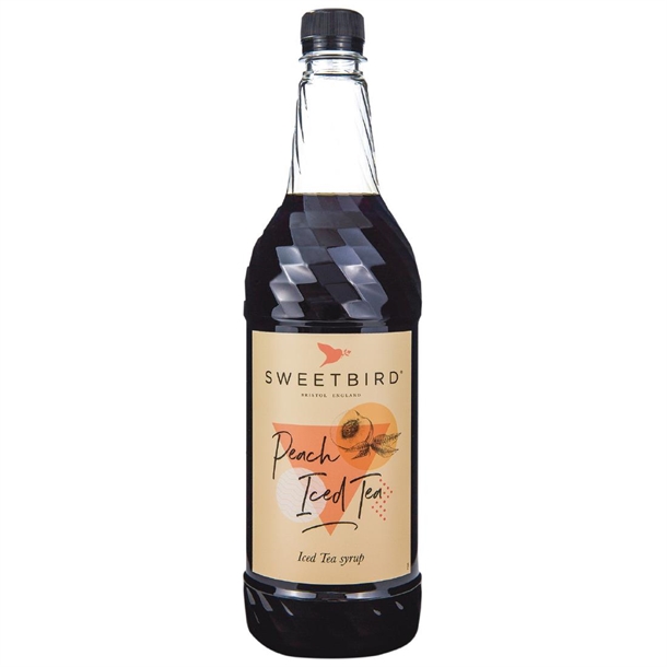 Sweetbird Peach Iced Tea Syrup (1Ltr Bottle)