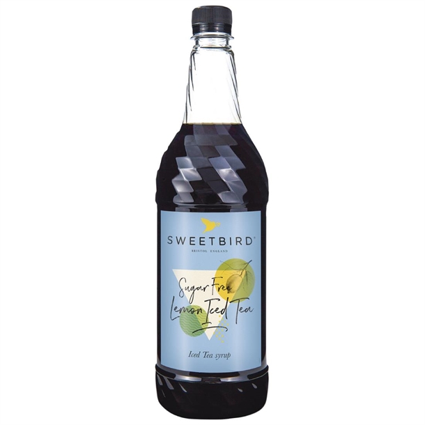 Sweetbird Lemon Iced Tea Sugar-Free Syrup (1Ltr Bottle)