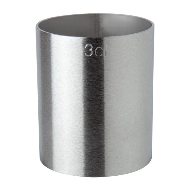 Beaumont Thimble Measure Stainless Steel 3cl
