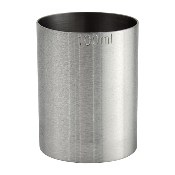 Beaumont Thimble Measure Stainless Steel 100ml