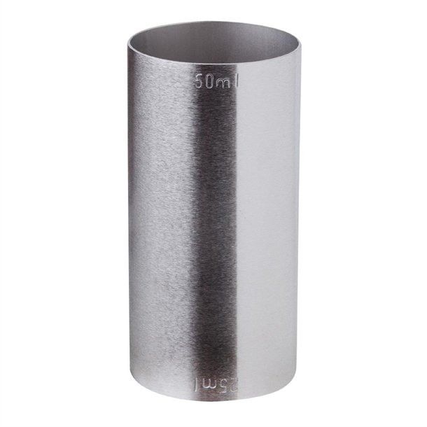 Beaumont Edelstahl Jigger Maß Gebrandmarkt 25/50ml