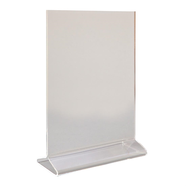 Beaumont Perspex Menu Holder A5 Vertical