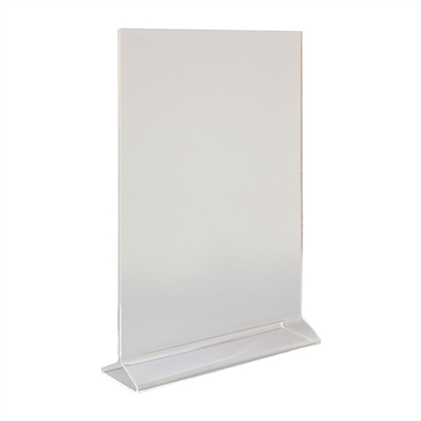 Beaumont Perspex Menu Holder A4 Vertical