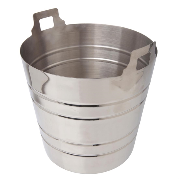 Beaumont Champagne Bucket Stainless Steel 5Ltr