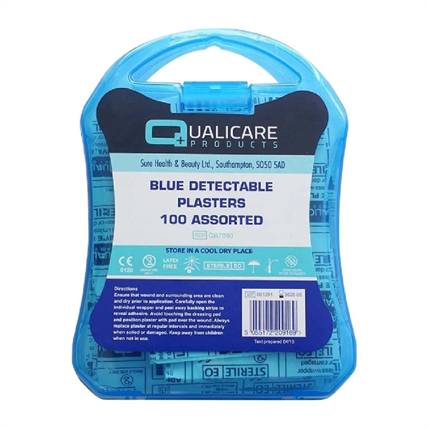 Beaumont Blue Plasters Assorted Sizes (Pack 100)