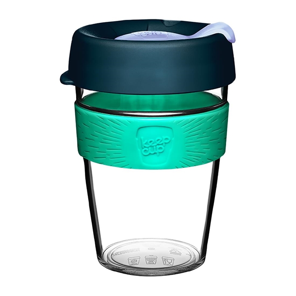 Keepcup Clear Reusable Cup Eventide - 12oz