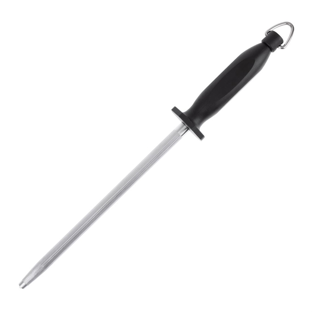 Vogue Knife Sharpening Steel with Plastic Handle - 254mm