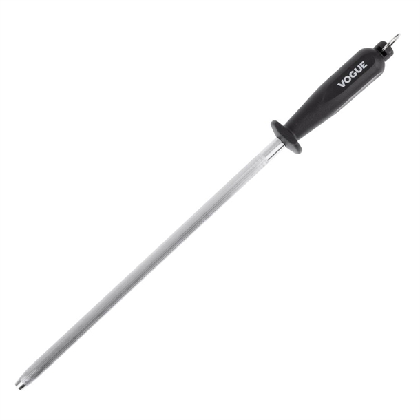 Vogue Knife Sharpening Steel with Plastic Handle - 305mm