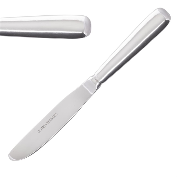 Olympia Baguette Dessert Knife St/St (Box 12)