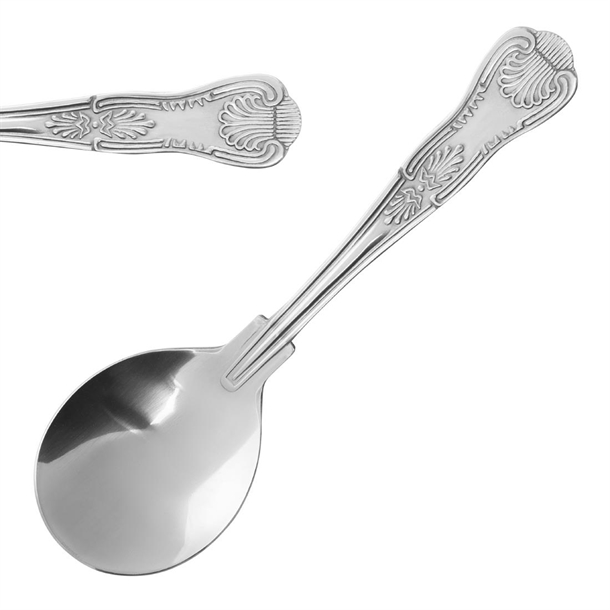 Olympia Kings Soup Spoon St/St (Box 12)