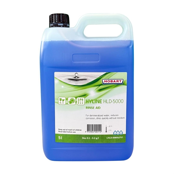 Hobart HYLINE HLD-5000 Rinse Aid - 5Ltr
