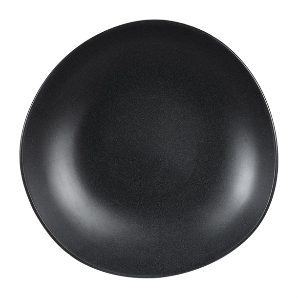 Alchemy Melamine Trace Granite Blk Melamine Bowl - 15" (Box 2) (B2B)