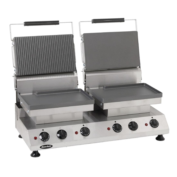 rowlett-double-contact-grill-flat-and-half-ribbed-plates