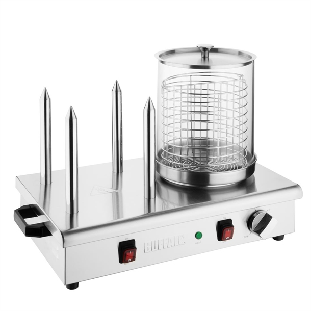 Buffalo Hotdog Warmer with 4 Pins