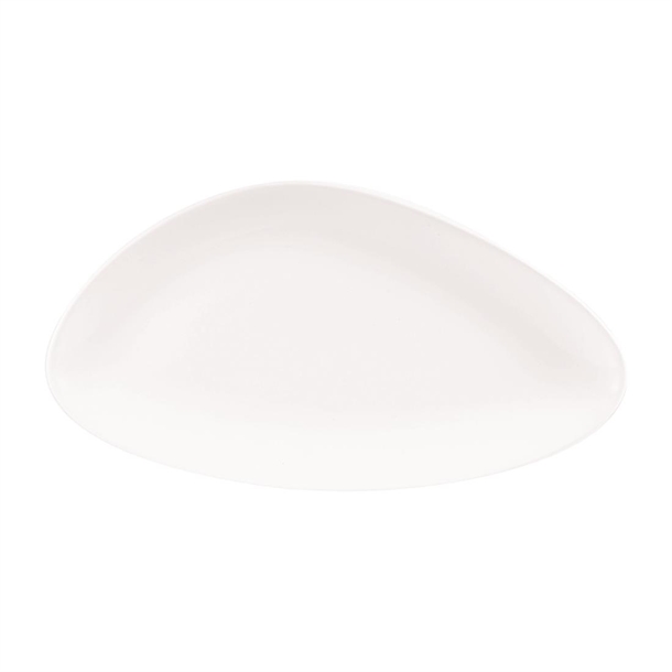 Churchill Chefs' Triangle Plate White (Box 6) (B2B)