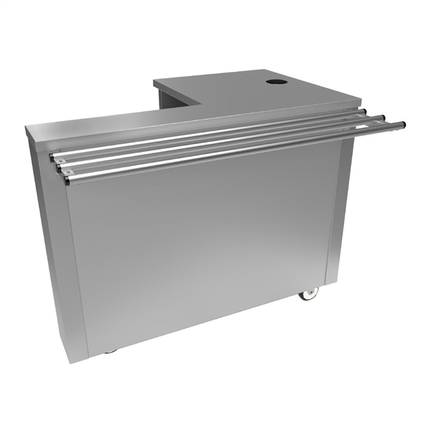Moffat Versicarte Cash Section with Tray Rail Right Hand (B2B)