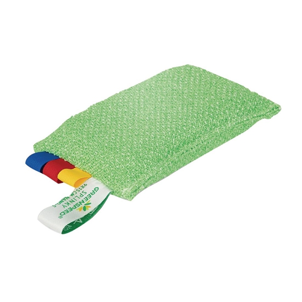 Greenspeed Tough Microfibre Scrubbing Sponge - 9x15cm