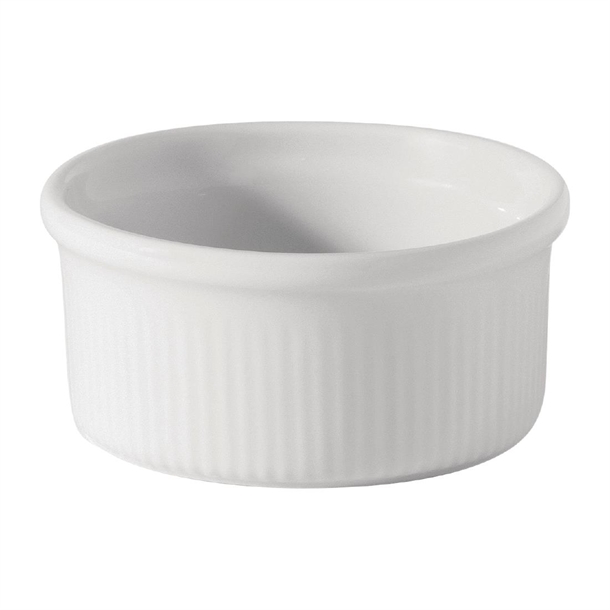 Utopia Titan Förmchen Weiß 8cm/110ml (12 Stück)