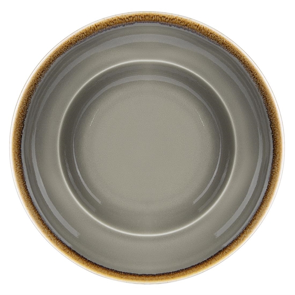 Olympia Kiln Smoke Pasta Bowl - 250x58mm 9 3/4" 340ml 12oz (Box 4)
