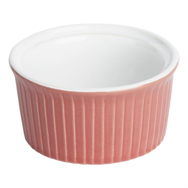 Olympia Pastel Ramekin Red - 70ml 2 3/10fl oz (Box 12)