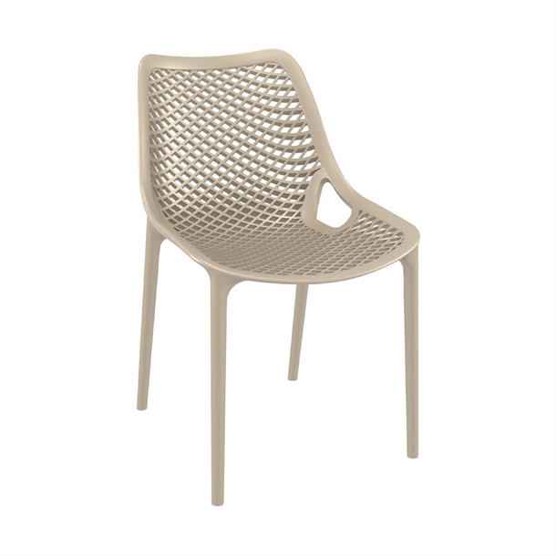 Furnlink Siesta Exclusive Air Chair - Taupe (Direct) (Pack 2)
