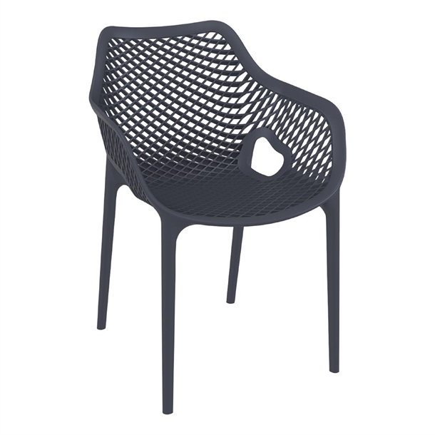 Furnlink Siesta Exclusive Air XL Armchair - Anthracite (Direct) (Pack 2)