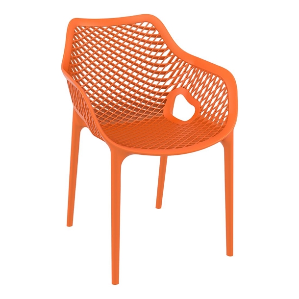 Furnlink Siesta Exclusive Air XL Armchair - Orange (Direct) (Pack 2)