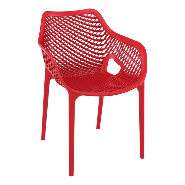 Furnlink Siesta Exclusive Air XL Armchair - Red (Direct) (Pack 2)
