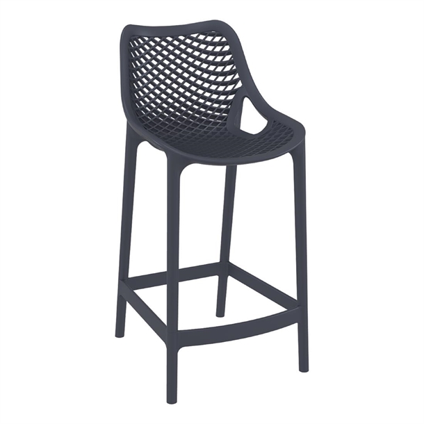 Furnlink Siesta Exclusive Air Barstool 65 - Anthracite (Direct) (Pack 2)