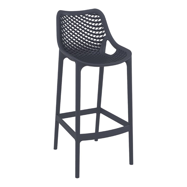 Furnlink Siesta Exclusive Air Barstool 75 - Anthracite (Direct) (Pack 2)