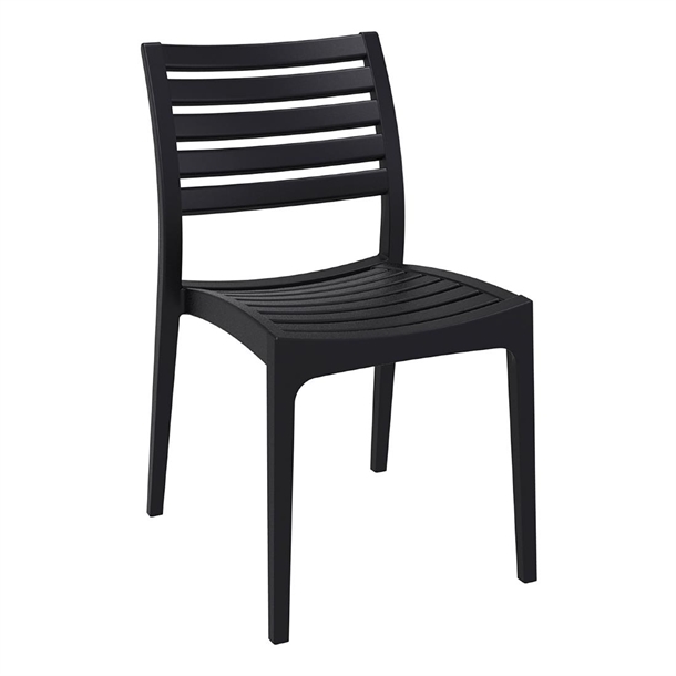 Furnlink Siesta Exclusive Ares Chair - Black (Direct) (Pack 2)